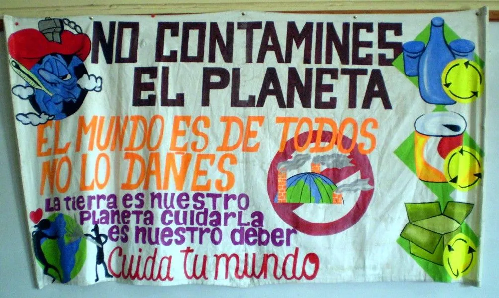 Afiches por el Medio Ambiente | IEP Federico Villarreal - Talara