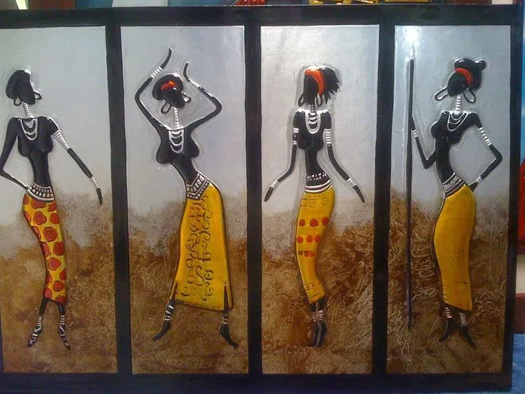 Africanas- African art on Pinterest | African Art, African Women ...