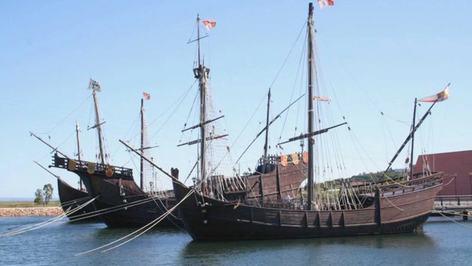 El 3 de agosto se conmemora la salida de la expedición de Colón con destino  a América en 1492