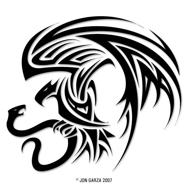Aguila dibujo tribal - Imagui