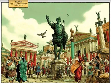Las Águilas de Roma': amistad en el Imperio Romano | Viñeta 20 Las Águilas de Roma': amistad en el Imperio Romano | Viñeta 20