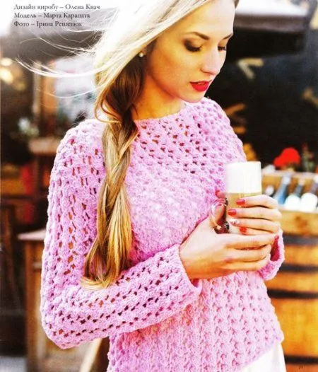 Agujas de tejer suéter Calados | moda mujer dos agujas | Pinterest ...