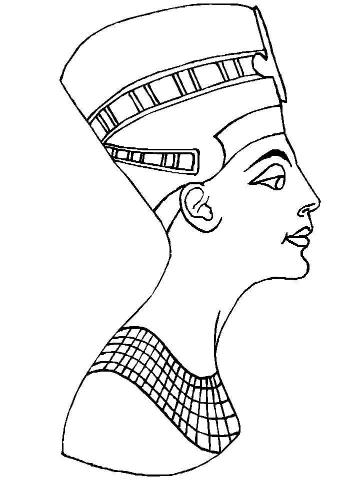 AhiVa! PequeNautas - Plantillas para colorear - Paises y culturas - Egipto