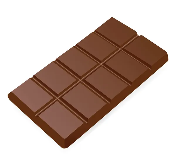 aislado barra de chocolate — Vector stock © Shiny777 #19493645