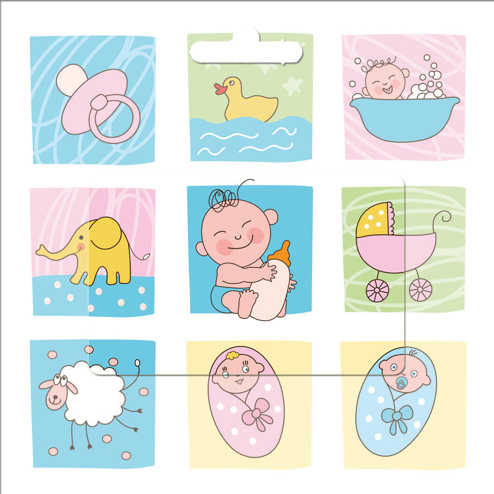 Tarjetas para imprimir para recién nacidos - Imagui