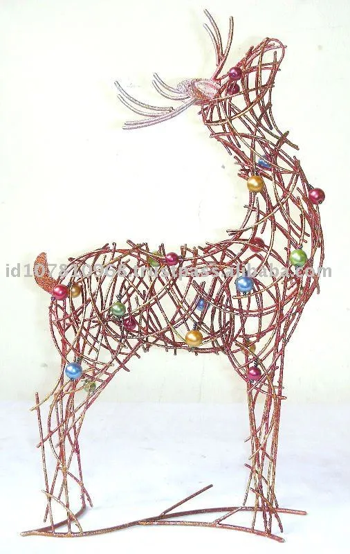 Como hacer un reno de alambre - Imagui