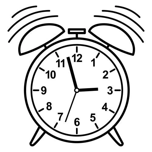 Reloj despertador dibujo - Imagui
