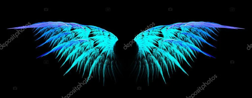 Alas de ángel azul — Foto stock © xtern #7217771