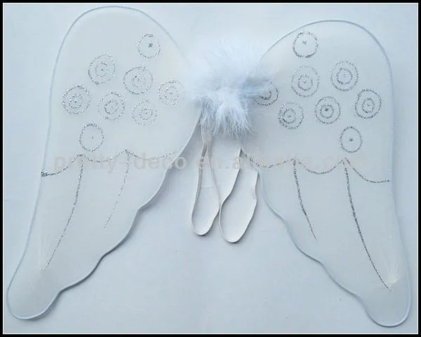 Grande blanco niños del ala del ángel trajes de ángel-Otros Trajes ...