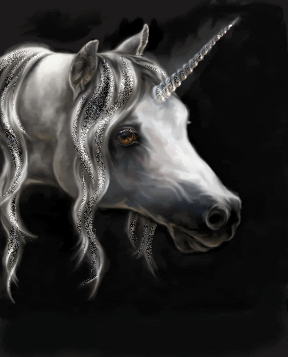 Alas de Fantasía: El unicornio y la luna