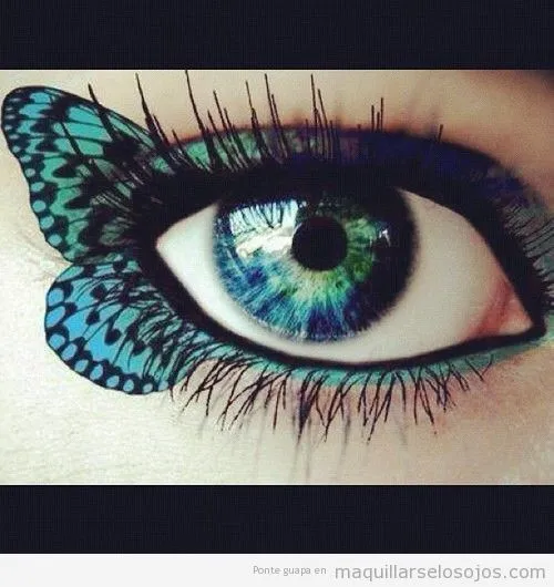 Mariposa | Maquillarse los ojos | Todo sobre el maquillaje de ojos Mariposa | Maquillarse los ojos | Todo sobre el maquillaje de ojos