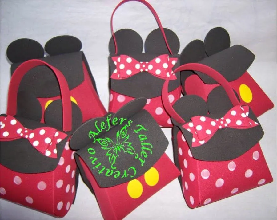 ALEFERS TALLER CREATIVO.: Minnie and Mickey Mouse