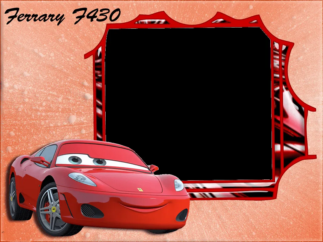 Alegres Marcos para Fotos de Cars. Rayo Mcqueen. | Marcos Gratis ...