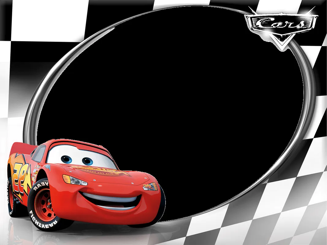 Alegres Marcos para Fotos de Cars. Rayo Mcqueen. | Marcos Gratis ...