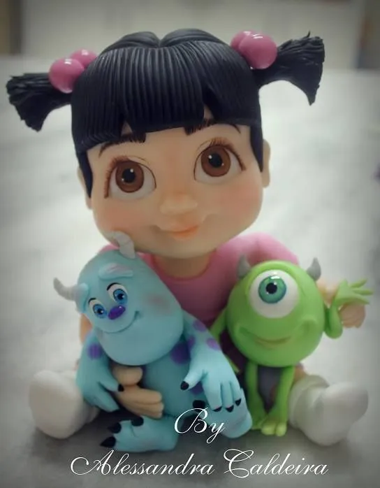 Alessandra Caldeira. Monsters Inc. Boo, Sulley, Mike! Adorable ...