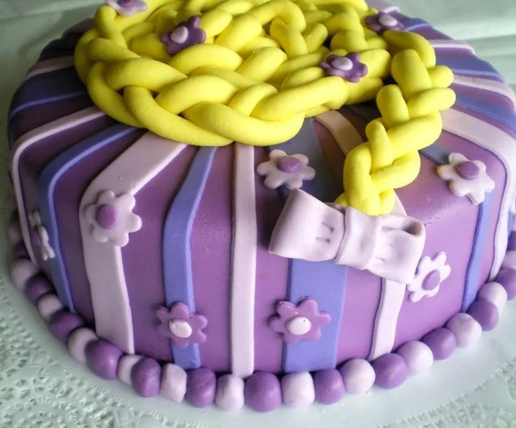 La torta de La Princesa Rapunzel | Tortas | Pinterest
