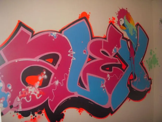 Alex' Graffiti Bedroom | Flickr - Photo Sharing!