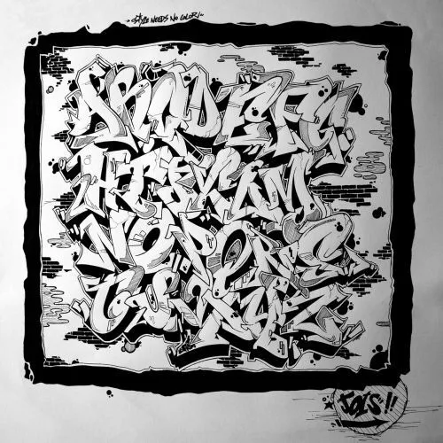 El abecedario en graffiti 2014 - Imagui