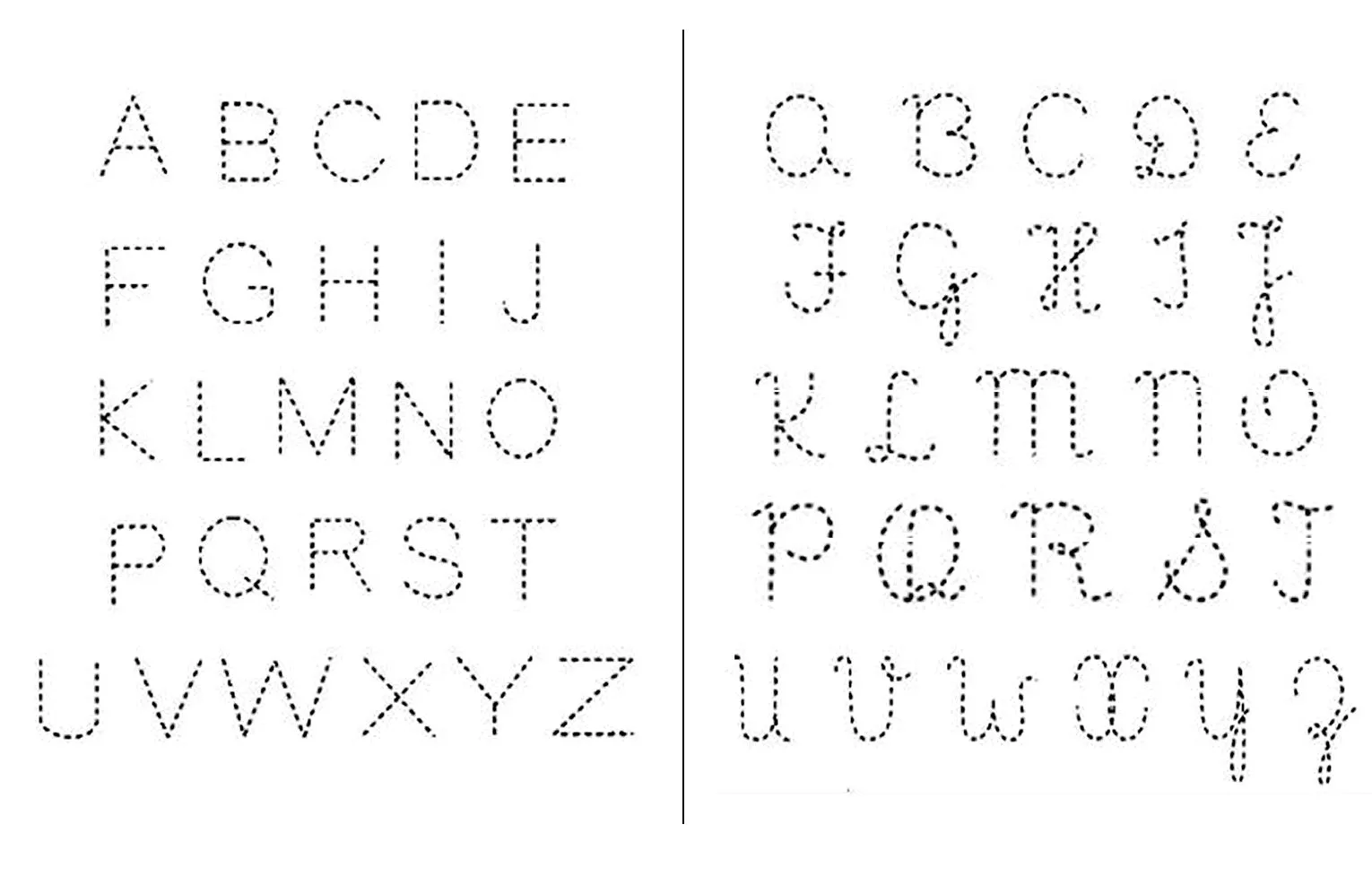 Alfabeto para Imprimir – ALFABETO