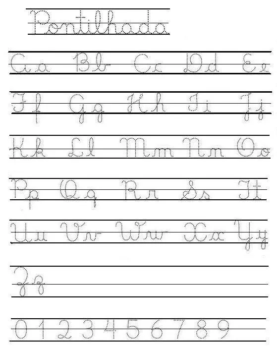 Abecedario manuscrito para imprimir - Imagui Abecedario manuscrito para imprimir - Imagui