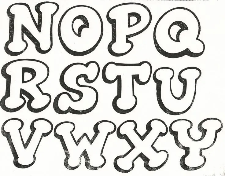 moldes de letras para imprimir - Buscar con Google | Fonts ...