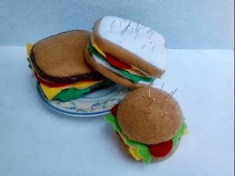 alfiletero sandwich pincushion - YouTube