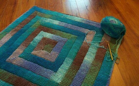 Alfombra tejida a crochet | casa | Pinterest | Crochet