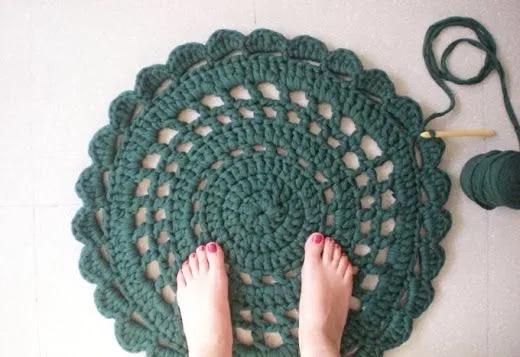 3 patrones de alfombras XL | El blog de trapillo.com