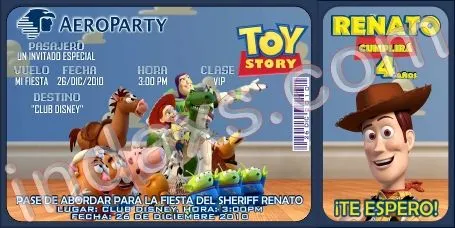 ideas para fiesta de Toy Story por favor