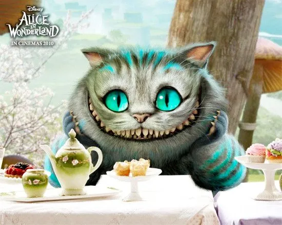 Alice in Wonderland. Esta Vez Clip del Gato Sonriente ...
