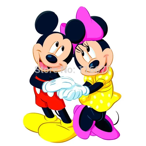 Aliexpress.com : Buy 10 pcs of cute Mickey mouse Minnie Mouse back ...