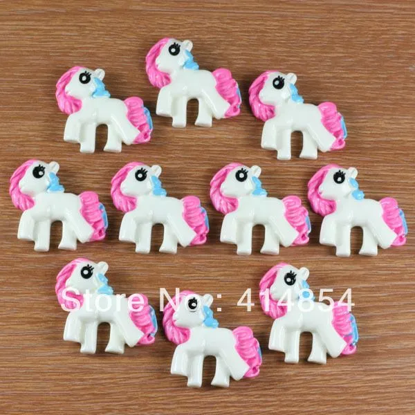 Aliexpress.com : Buy Bulk Lot 50 pcs Cute My Little Pony Resin ...