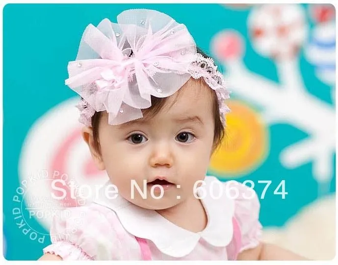 Aliexpress.com: Comprar 10 unids/lote venda del bebé niños flor de ...