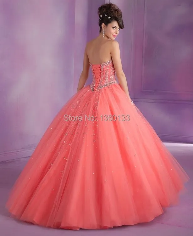 Aliexpress.com: Comprar 2014 dulce rosa / azul / Coral vestido de ...