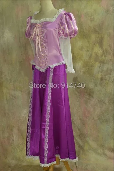 Aliexpress.com: Comprar 2015 adultos hermosa Rapunzel disfraz de ...