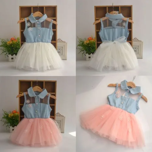 Aliexpress.com: Comprar 2015 cabritos del bebé niñas vestido de ...