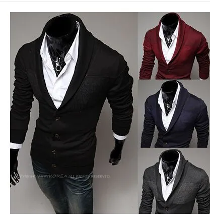 Aliexpress.com: Comprar 2015 Mens suéteres y moda Casual Color ...