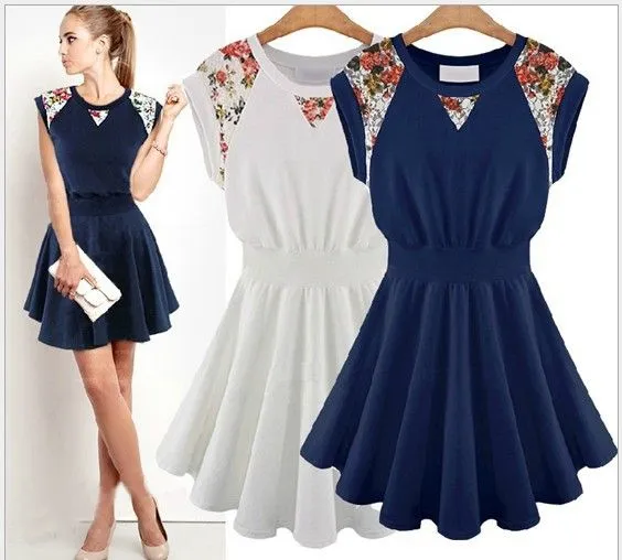 Aliexpress.com: Comprar Nuevo 2015 primavera verano moda vestidos ...