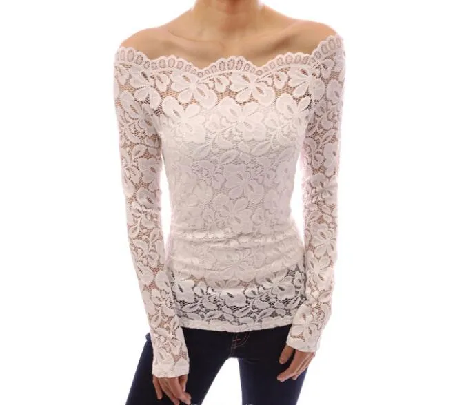 Aliexpress.com: Comprar 2015 S XL mujeres strapless blusa de ...