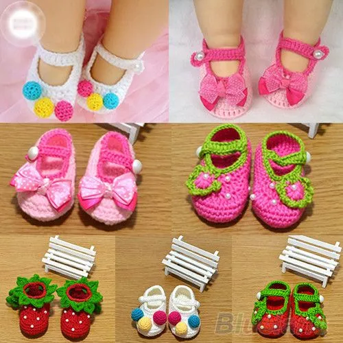 Aliexpress.com: Comprar Bebé Girls Crochet calcetines de punto los ...