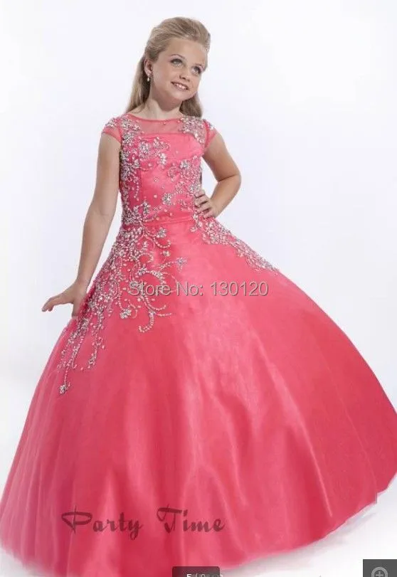 Aliexpress.com: Comprar Chica vestidos del desfile 2014 joya rosa ...
