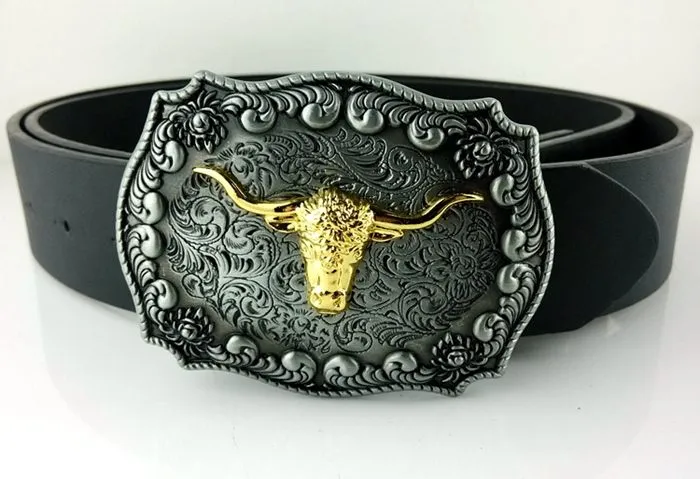 Aliexpress.com: Comprar Fresco Cowboy hebilla de cinturón de oro ...