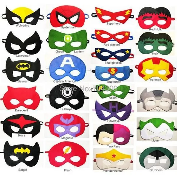 Aliexpress.com: Comprar Hot superhéroe máscara niños eyemask ...