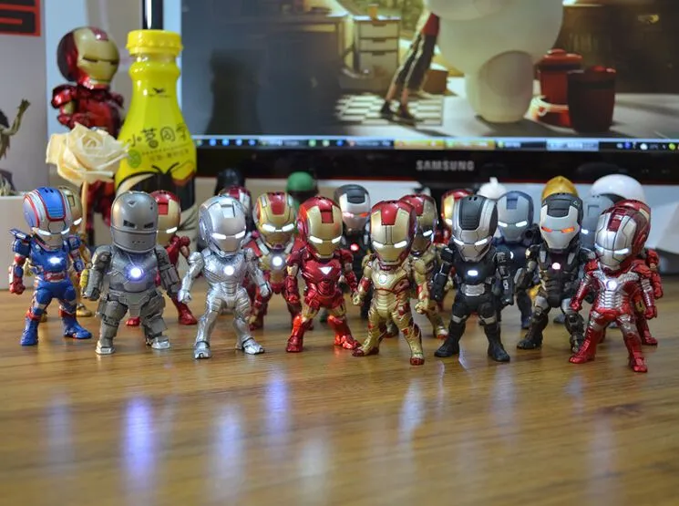 Aliexpress.com: Comprar Iron Man flash vengadores muñecas movibles ...