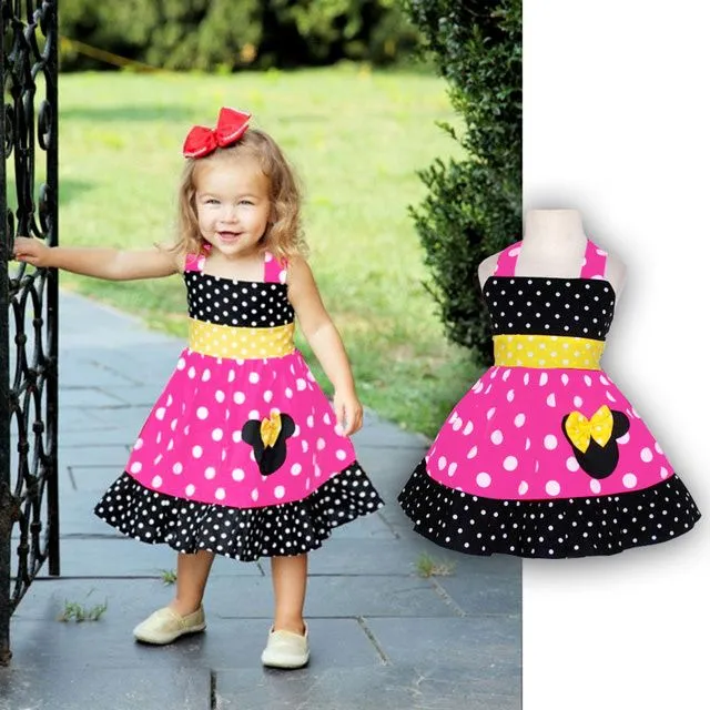 Aliexpress.com: Comprar Minnie imprimió el vestido para bebés de ...