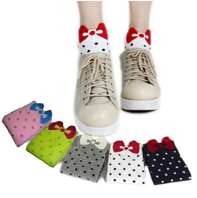Aliexpress.com: Comprar Mujeres lindas calcetines de punto ...