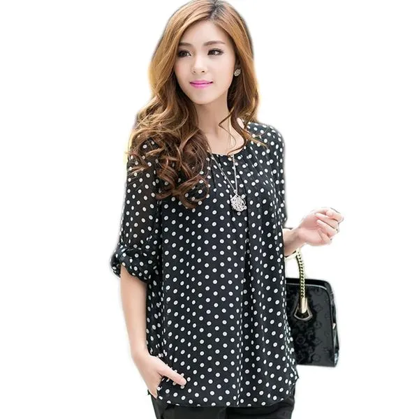 Aliexpress.com: Comprar Mujeres primavera 2015 moda blusa Camisas ...