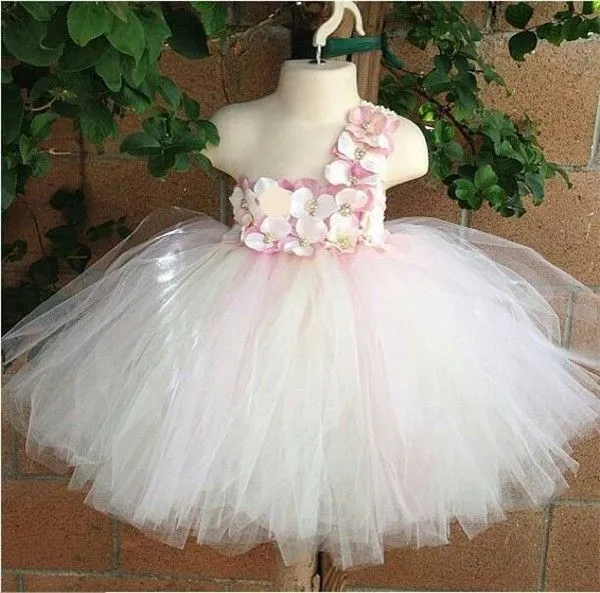 Aliexpress.com: Comprar [ HB ] Pink mullido vestido de niño del ...