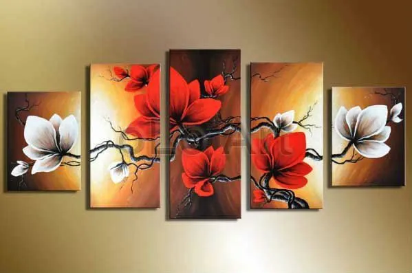 Aliexpress.com: Comprar La pared pintada a mano del arte abstracto ...