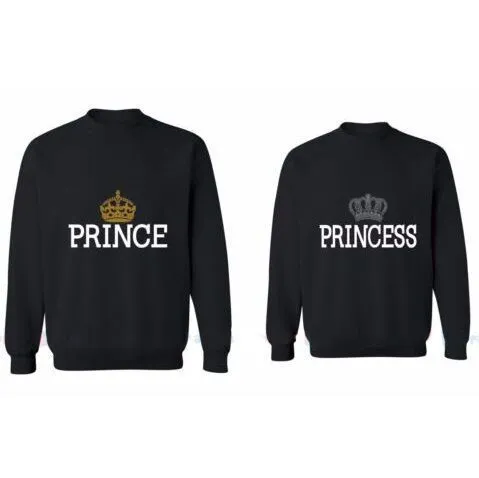 Aliexpress.com: Comprar Prince & Princess par a juego sudaderas ...